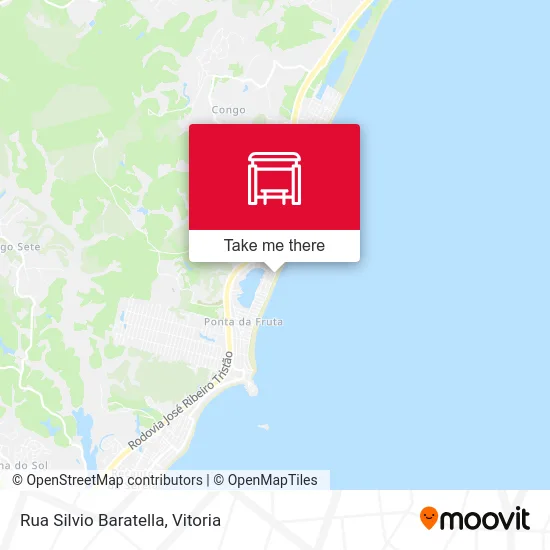 Rua Silvio Baratella map