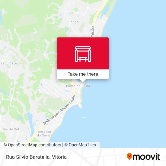 Rua Silvio Baratella map