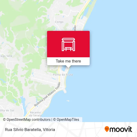 Rua Sílvio Baratella map