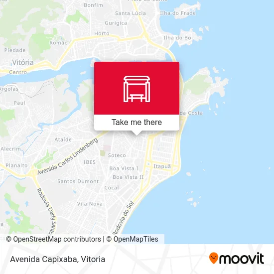 Avenida Capixaba map