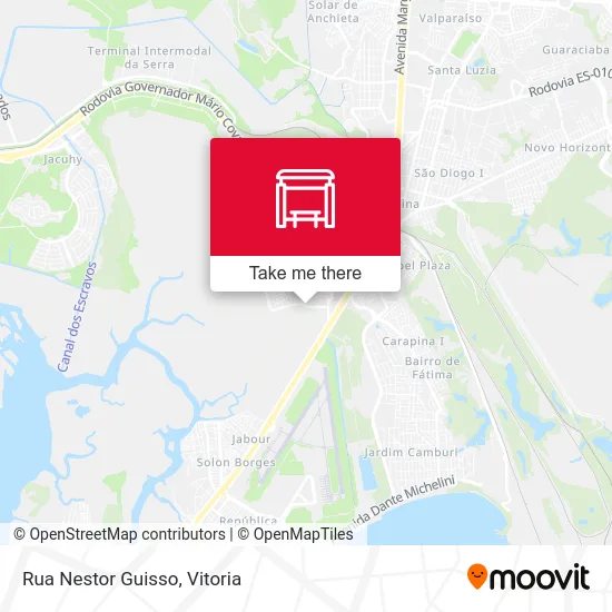 Rua Nestor Guisso map