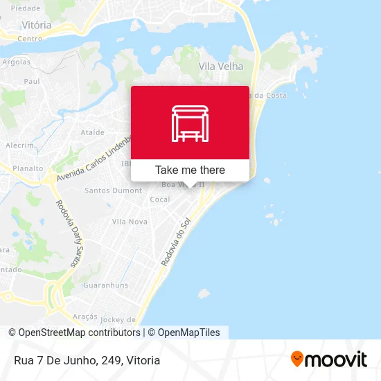 Rua 7 De Junho, 249 map