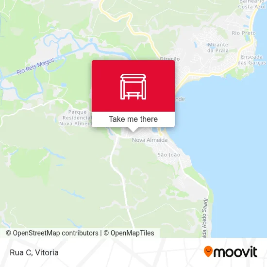 Rua C map