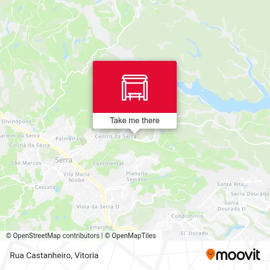 Rua Castanheiro map