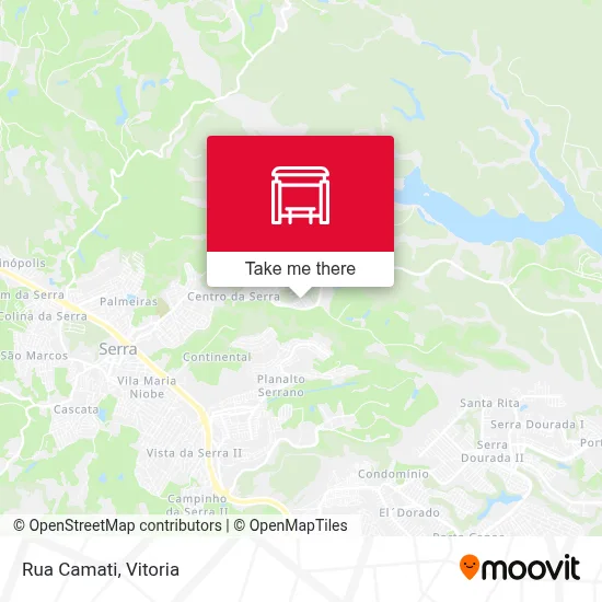 Rua Camati map