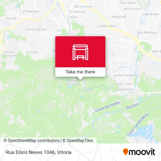 Rua Elísio Neves 1046 map