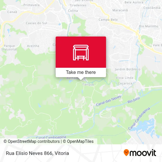 Rua Elísio Neves 866 map