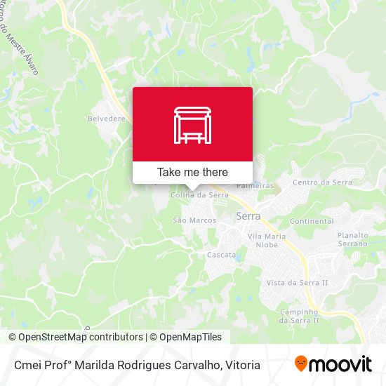 Cmei Prof° Marilda Rodrigues Carvalho map