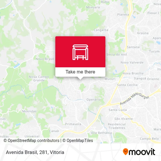 Avenida Brasil, 281 map