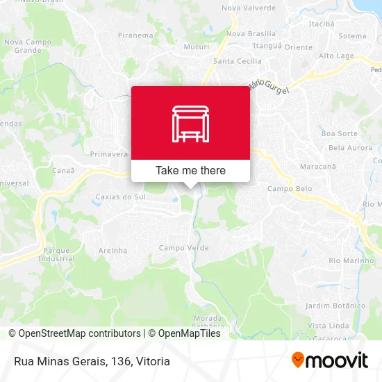 Rua Minas Gerais, 136 map