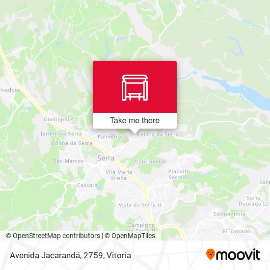 Avenida Jacarandá, 2759 map
