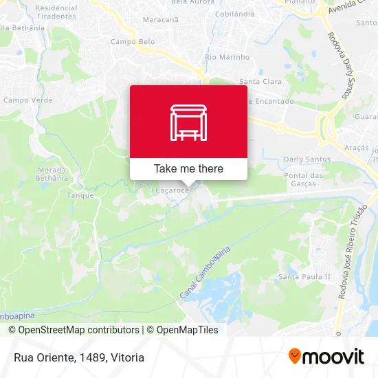 Rua Oriente, 1489 map