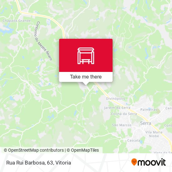Rua Rui Barbosa, 63 map