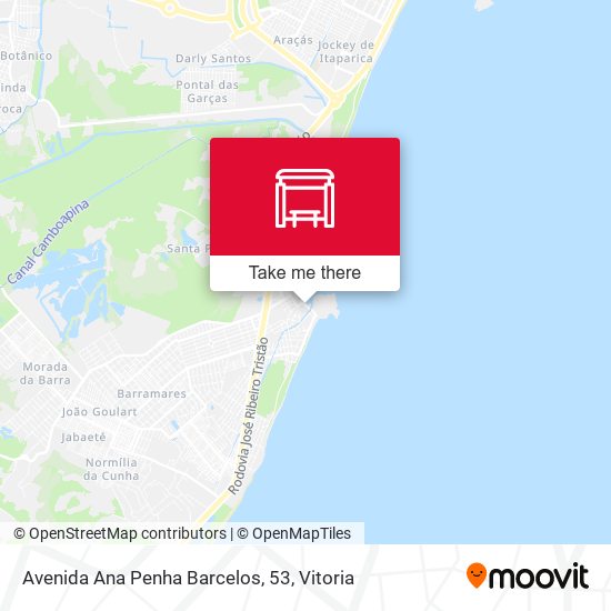Avenida Ana Penha Barcelos, 53 map
