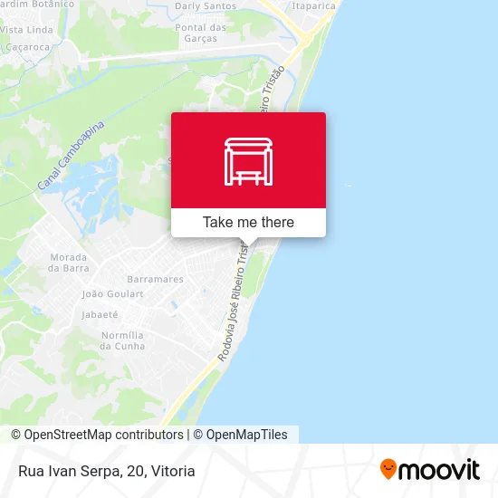 Rua Ivan Serpa, 20 map