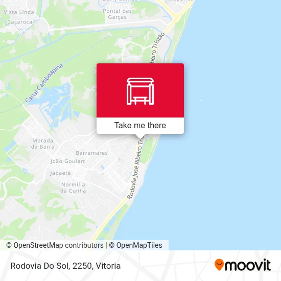 Rodovia Do Sol, 2250 map