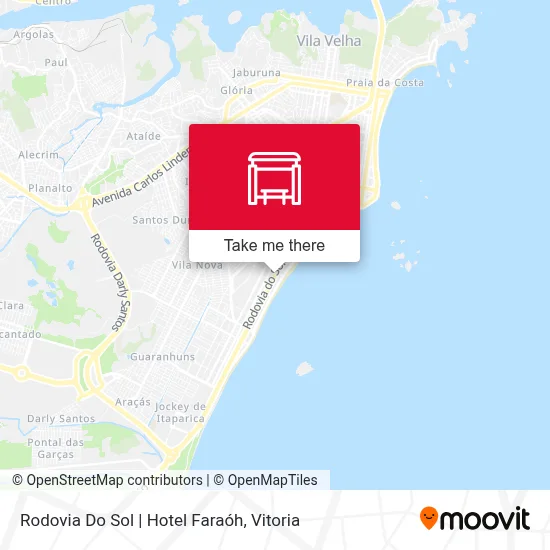 Rodovia Do Sol | Hotel Faraóh map