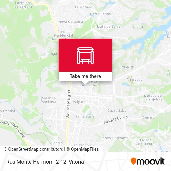 Rua Monte Hermom, 2-12 map