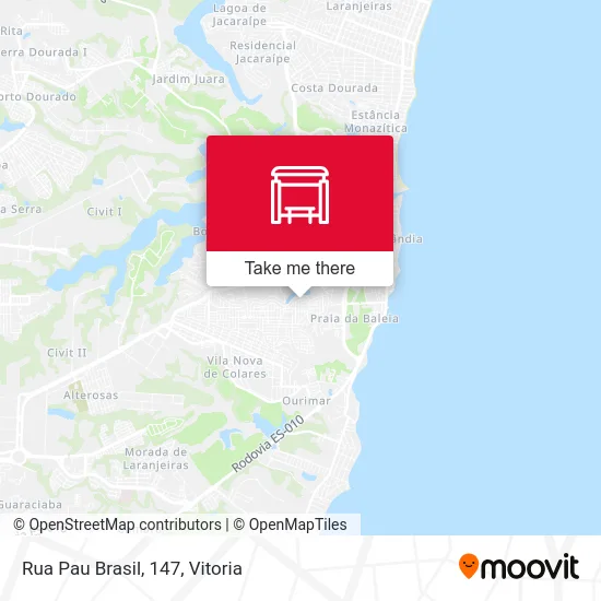 Rua Pau Brasil, 147 map