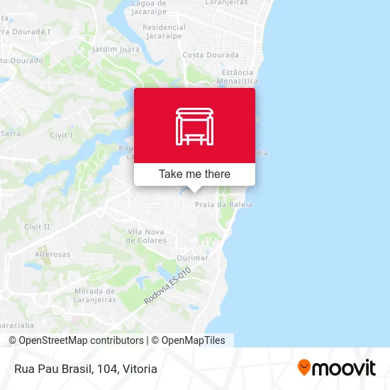 Rua Pau Brasil, 104 map