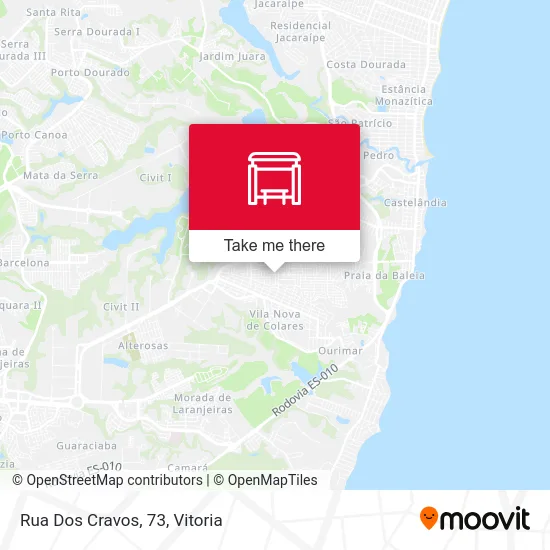 Rua Dos Cravos, 73 map