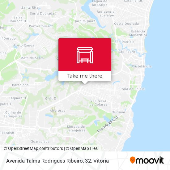 Avenida Talma Rodrigues Ribeiro, 32 map