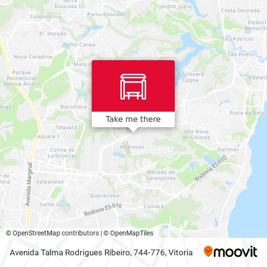 Avenida Talma Rodrigues Ribeiro, 744-776 map