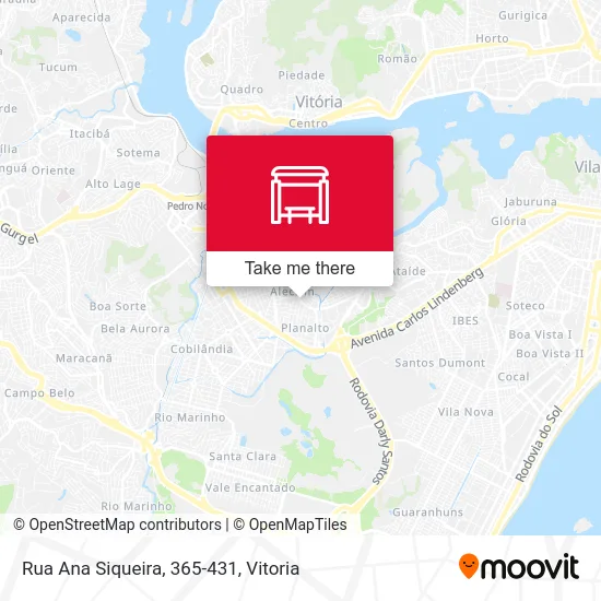 Rua Ana Siqueira, 365-431 map