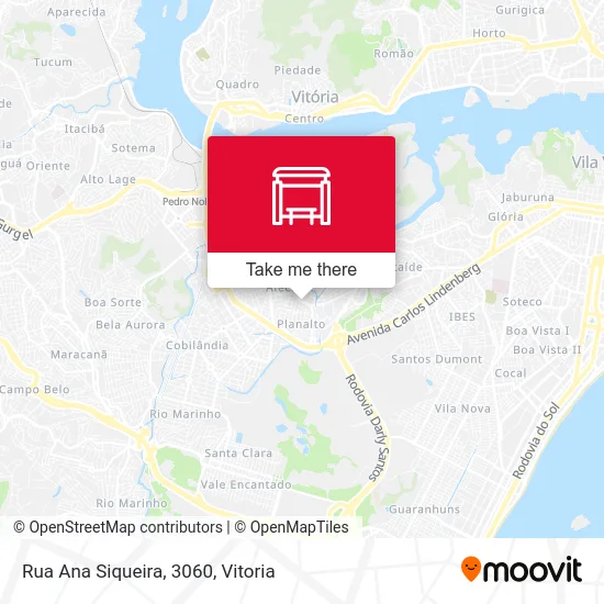 Rua Ana Siqueira, 3060 map