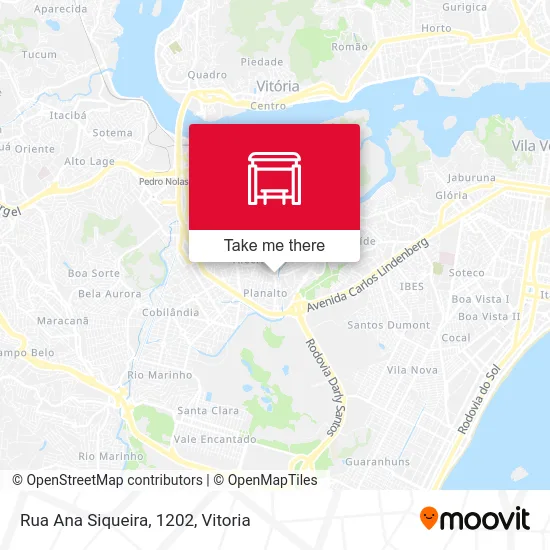 Rua Ana Siqueira, 1202 map