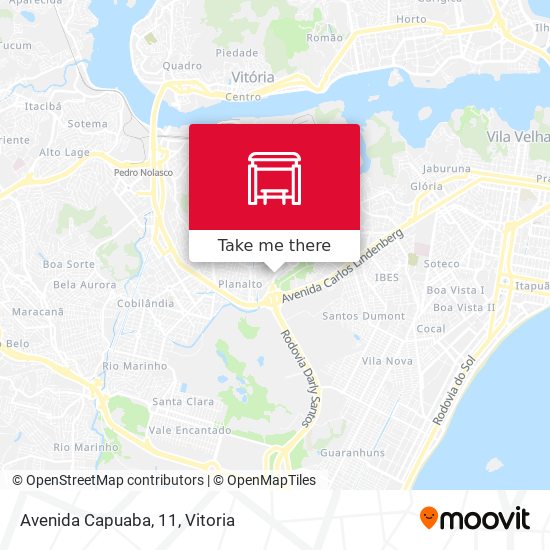 Avenida Capuaba, 11 map