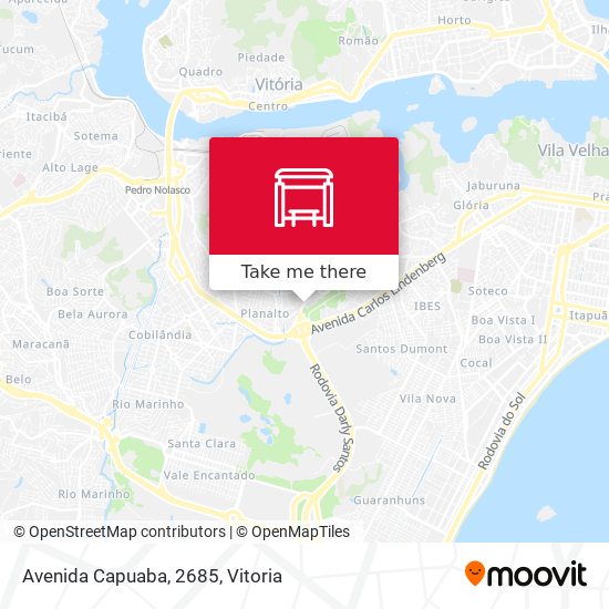 Avenida Capuaba, 2685 map