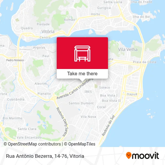 Rua Antônio Bezerra, 14-76 map