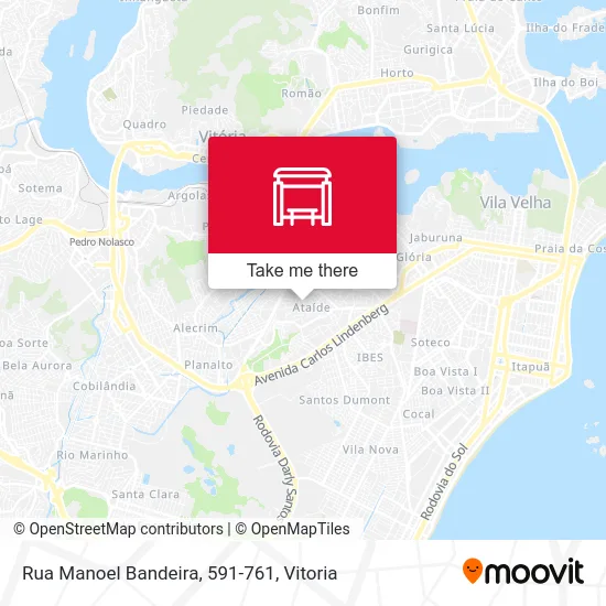 Rua Manoel Bandeira, 591-761 map