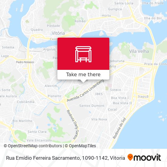 Rua Emídio Ferreira Sacramento, 1090-1142 map
