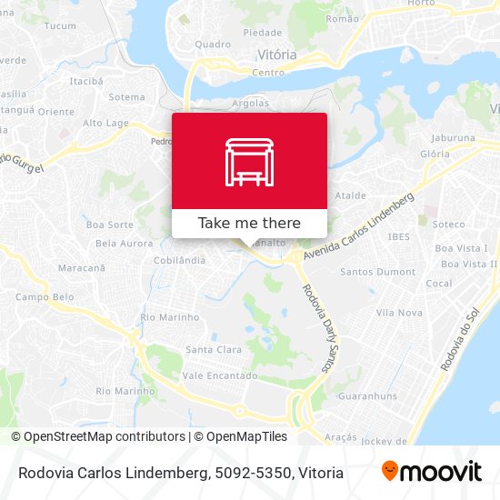 Rodovia Carlos Lindemberg, 5092-5350 map