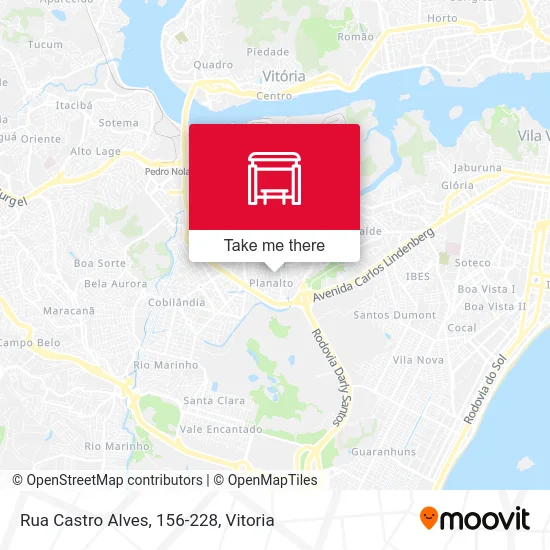 Rua Castro Alves, 156-228 map