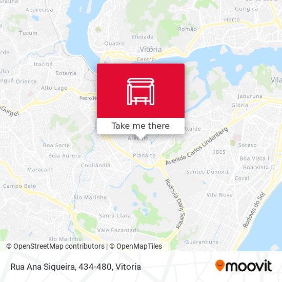 Rua Ana Siqueira, 434-480 map