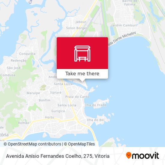 Mapa Avenida Anísio Fernandes Coelho, 275
