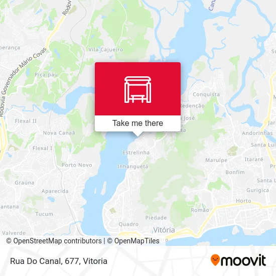 Rua Do Canal, 677 map