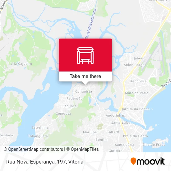 Rua Nova Esperança, 197 map