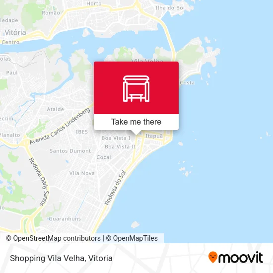 Shopping Vila Velha map