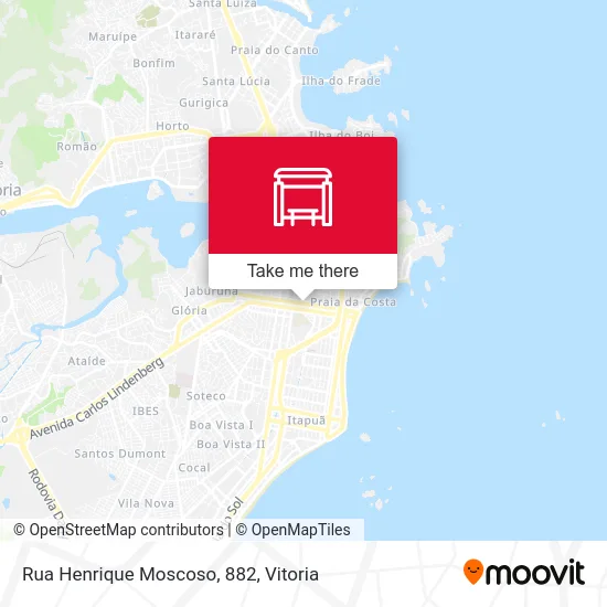 Rua Henrique Moscoso, 882 map