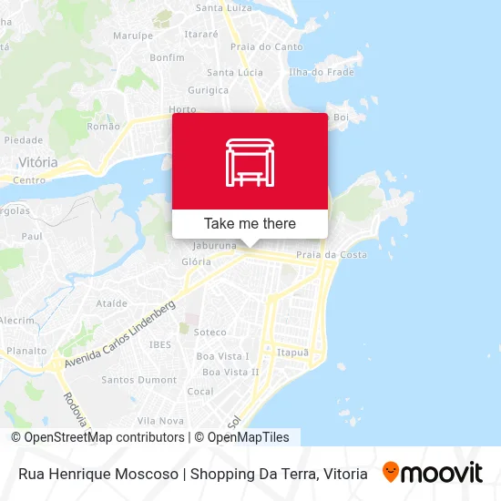 Rua Henrique Moscoso | Shopping Da Terra map