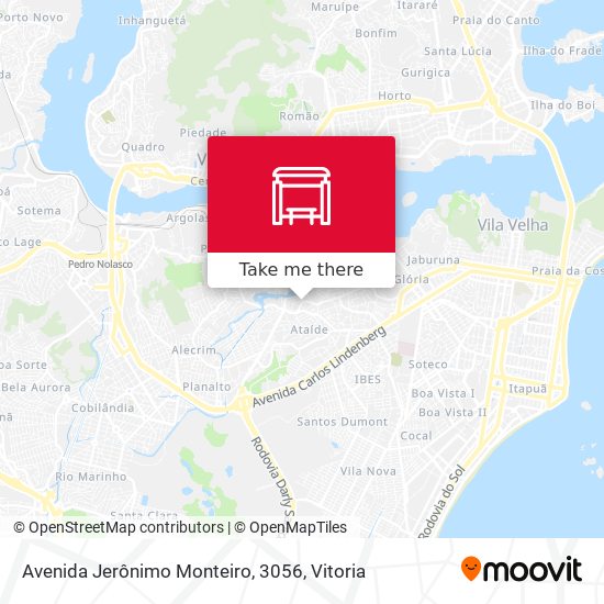 Avenida Jerônimo Monteiro, 3056 map