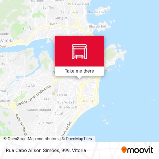 Rua Cabo Ailson Simões, 999 map