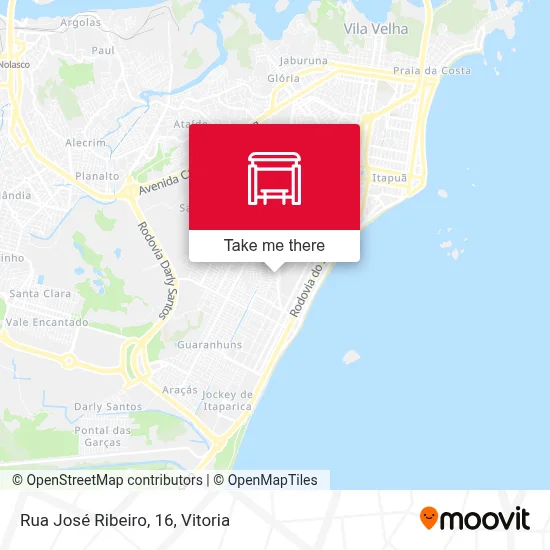 Rua José Ribeiro, 16 map