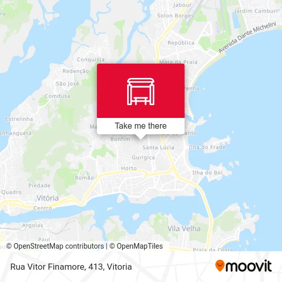 Rua Vitor Finamore, 413 map
