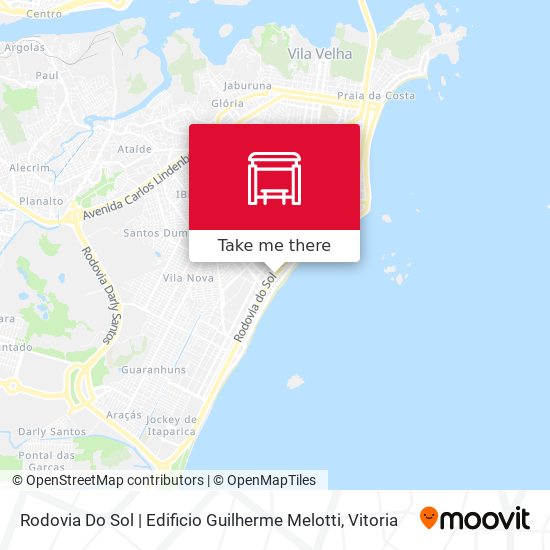Rodovia Do Sol | Edificio Guilherme Melotti map