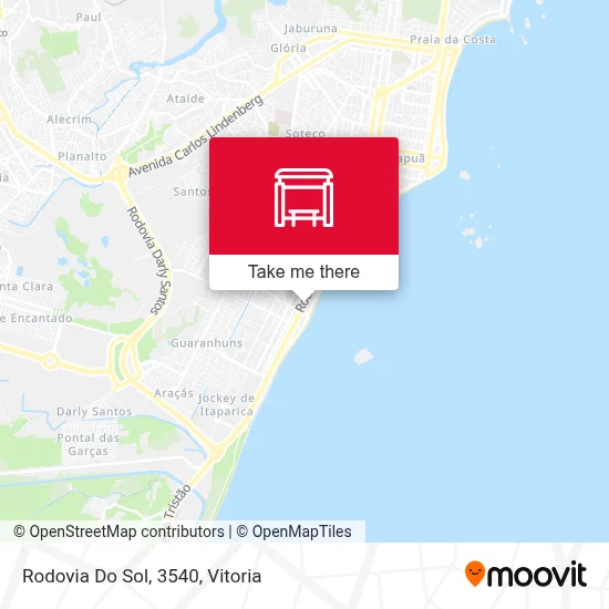 Rodovia Do Sol, 3540 map